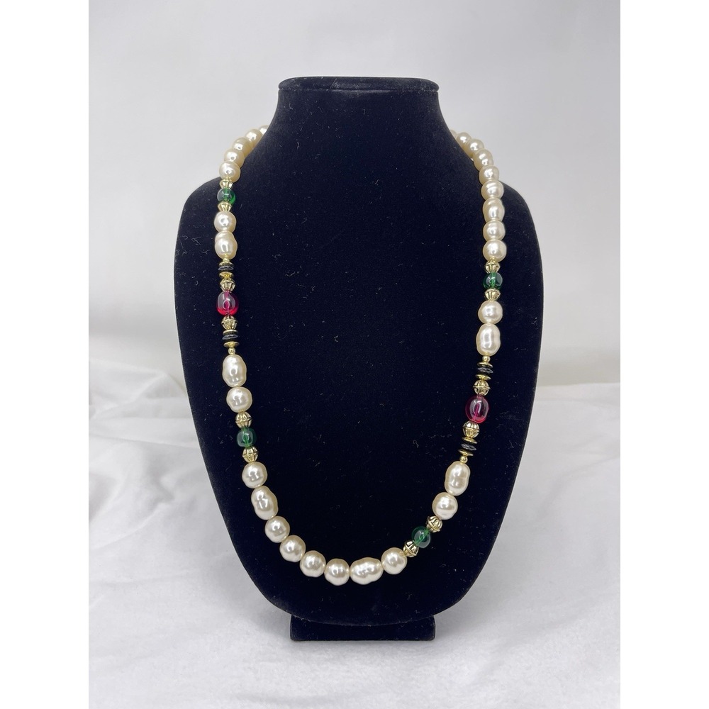 Vintage 1989 Kenneth J Lane KJL Avon Renaissance Collector Series Necklace